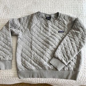 Patagonia Quilted Crew Sweatshirt Medium